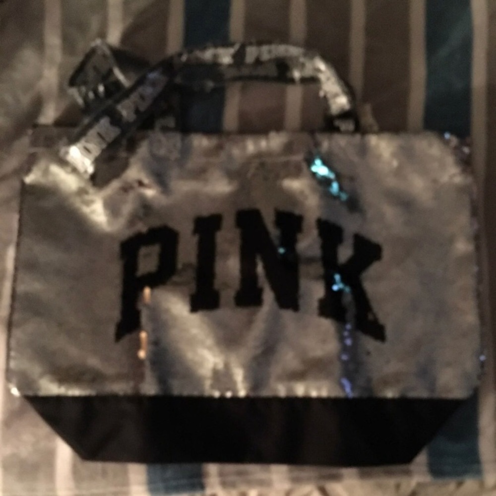 PINK TOTE BLINGED UP!!!!